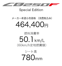 CB250F^S[J[]iiōj464,400~`