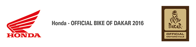 Honda - OFFICIAL BIKE OF DAKAR 2016