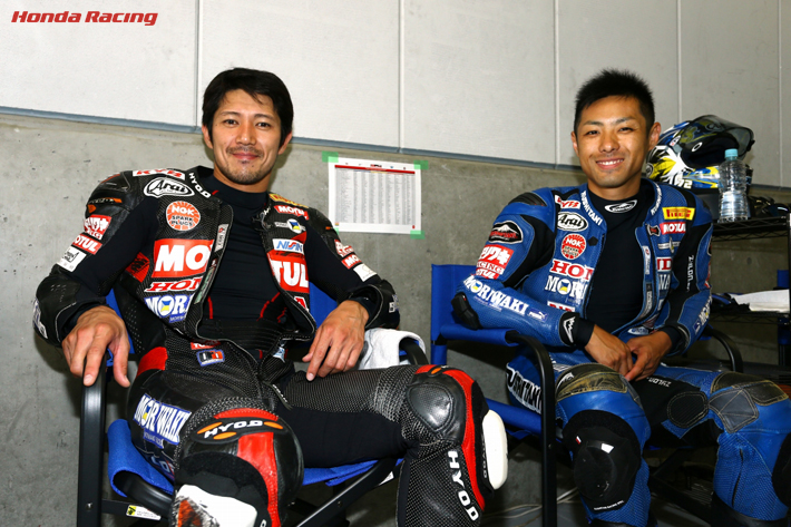MORIWAKI MOTUL RACING - 清成龍一(左)、高橋裕紀(右)