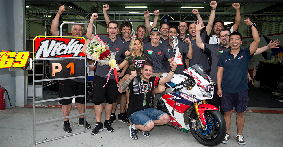 スーパーバイク世界選手権 2016総集編 Honda