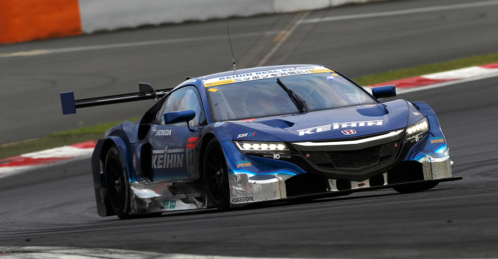 Honda | #17 KEIHIN NSX CONCEPT-GT(塚越広大/武藤英紀組)が4位入賞を