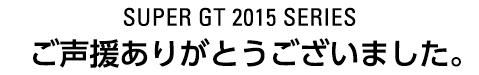 SUPER GT 2015 SERIES 肪Ƃ܂