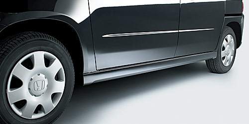 Side sill garnish honda