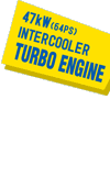 47kW(54PS) INTERCOOLER TURBO ENGINE