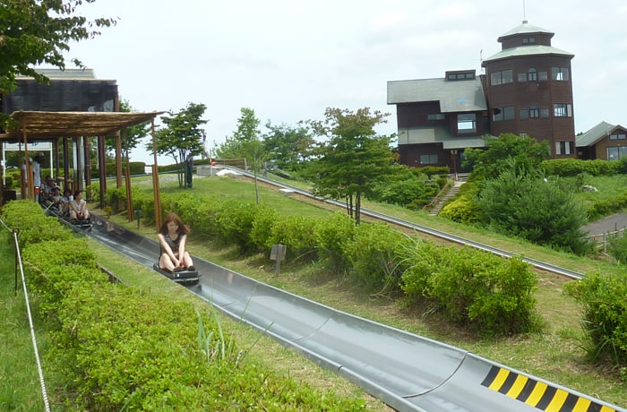 日本一長いスベリ台「わくわくスライダー」