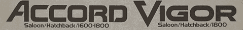 ACCORD/VIGOR���S
