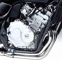 水冷・4サイクル・DOHC4バルブ・直列4気筒エンジン