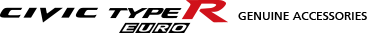 CIVIC TYPE R EURO GENUINE ACCESSORIES