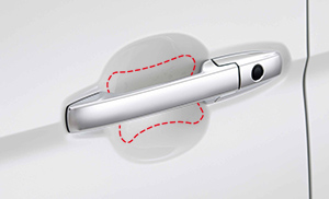 ドアハンドルプロテクションフィルム