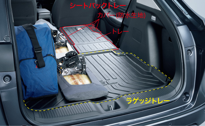 シートバックトレー