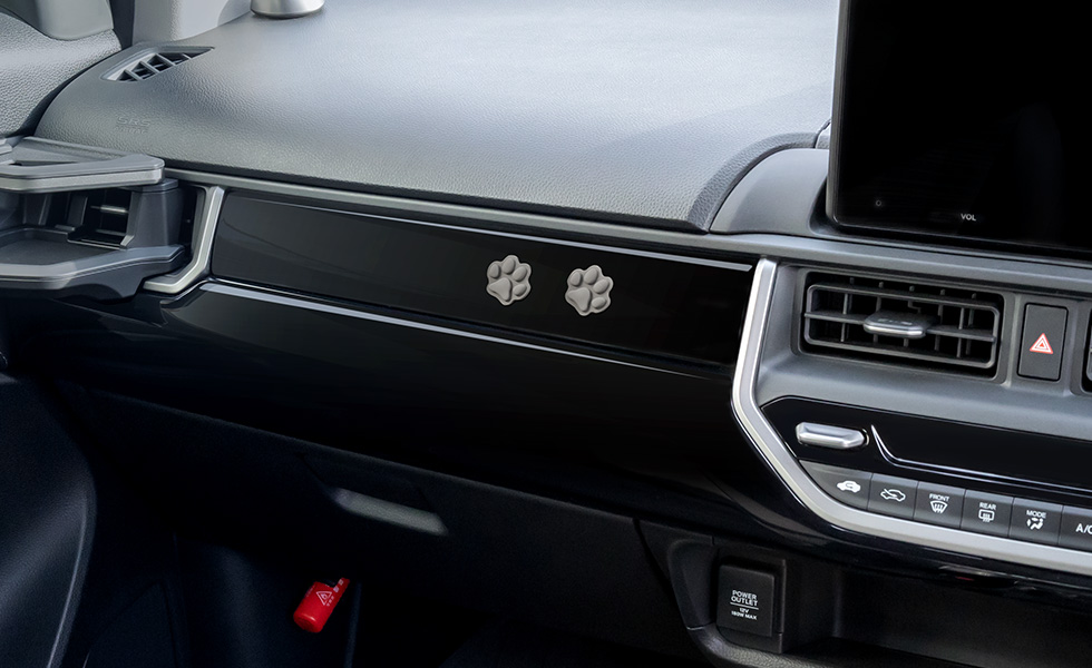 運転席から見たイメージ。