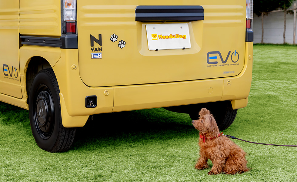 リア左側から見たときのイメージ。