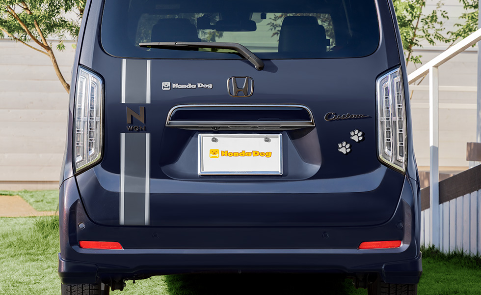 肉球デザインと組み合わせて装着したときのイメージ。