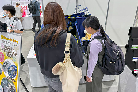 Honda Dog愛犬用アクセサリーも体験できる！