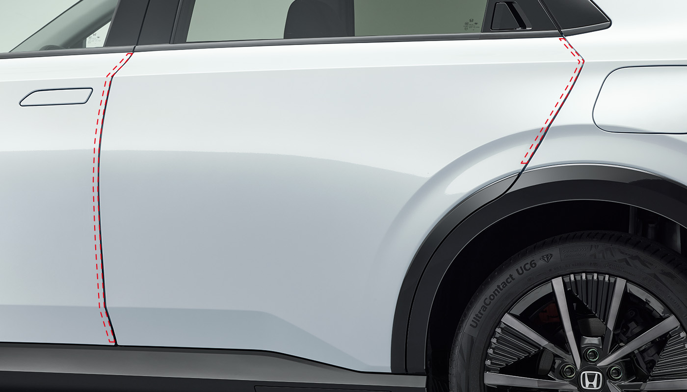 ドアエッジプロテクションフィルム