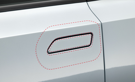 ドアハンドルプロテクションフィルム