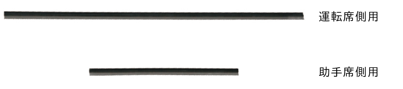 ワイパーブレード 撥水ブレードラバー