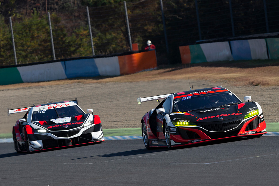 #64 Modulo NSX-GT、#34 Modulo KENWOOD NSX GT3