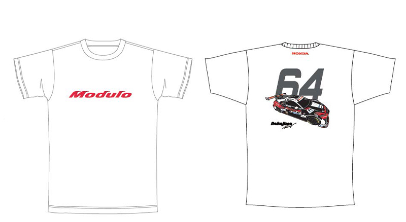2022 64号車Tシャツ(白)