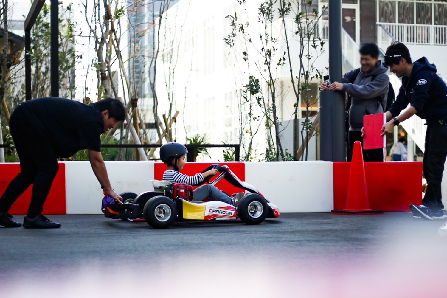 お子様向けカート体験