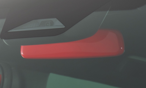 ルームミラーカバー写真