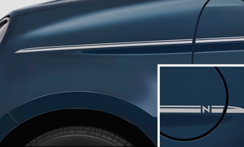 デカール ピンストライプ写真