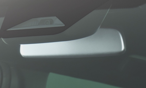 ルームミラーカバー写真