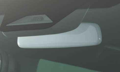 ルームミラーカバー写真