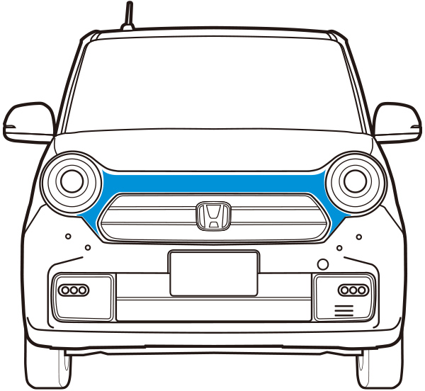 デカール フロントグリル