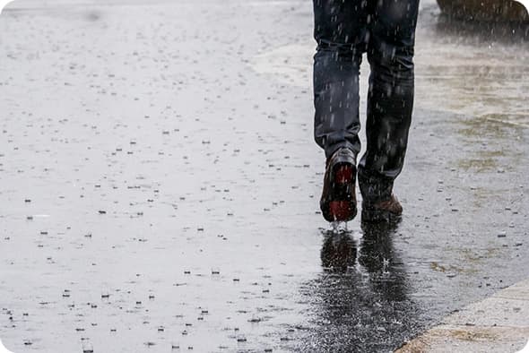 雨の日のお出かけも安心