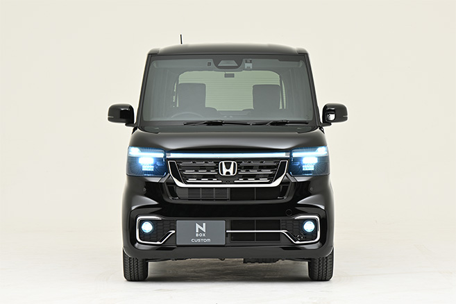 HONDA 新型N-BOXカスタム(JF5)純正グリル車・バイク・自転車