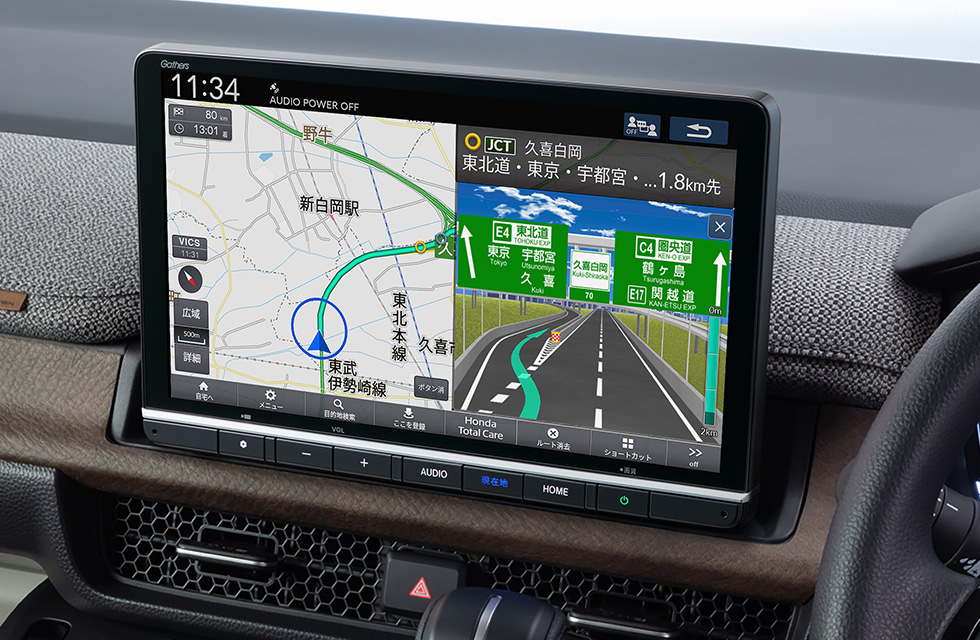 11.4�C���`�@Honda CONNECT�i�r (STEP WGN�ւ̑����C���[�W)