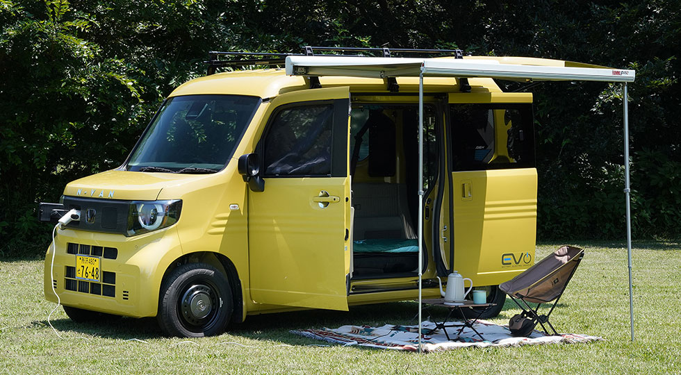 N-VAN e: FUN�@�����A�N�Z�T���[������