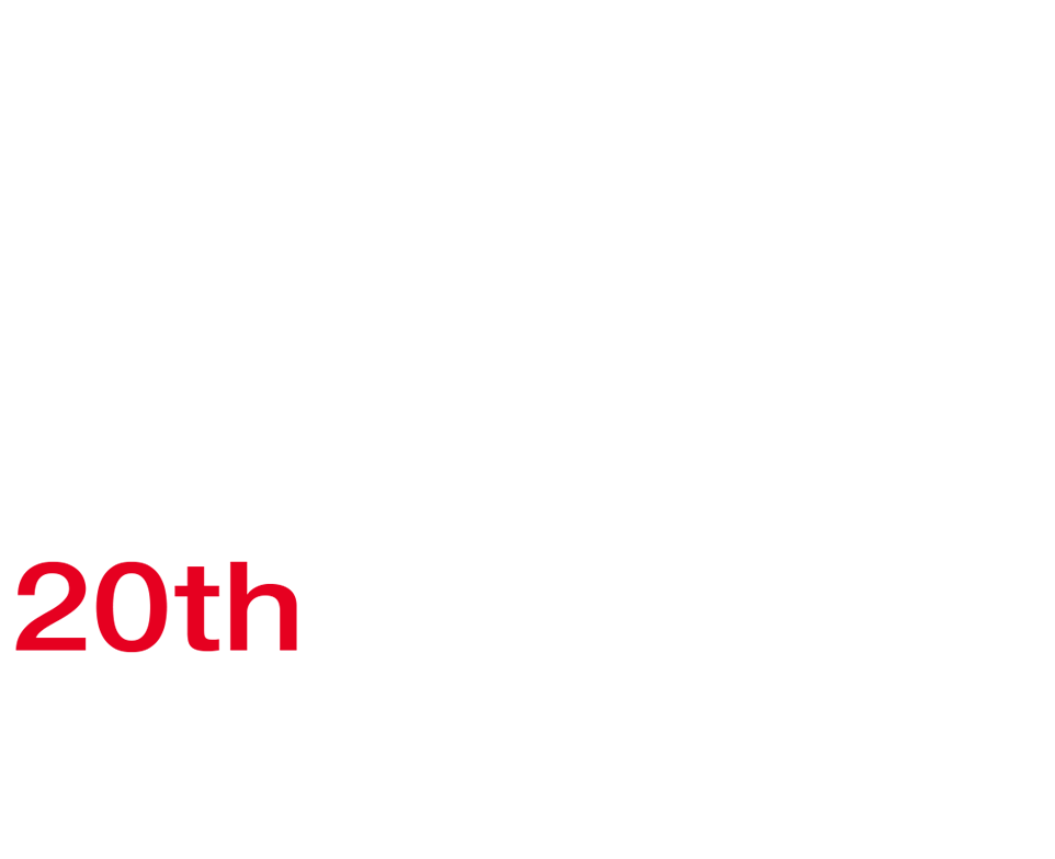 20TH ANNIVERSARY