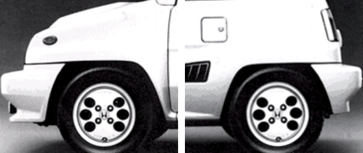 ダイナミック・フェンダー写真