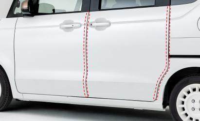 ドアエッジプロテクションフィルムの画像