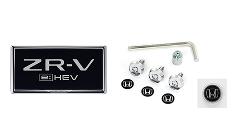 ライセンスフレーム＋スペーサーキット＋ナンバープレートロックボルトのセット