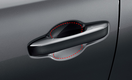 ドアハンドルプロテクションフィルム