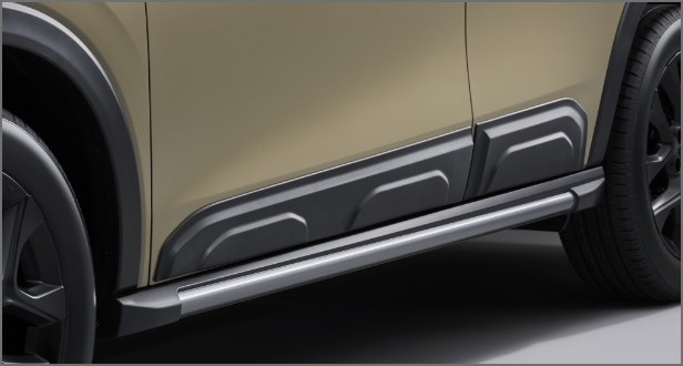 ボディーサイドモール写真