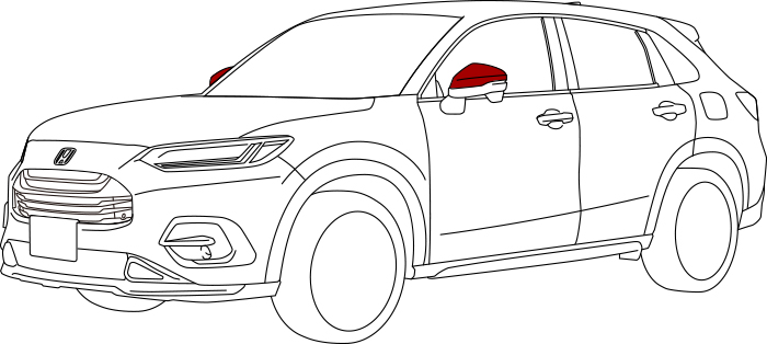 ドアミラーカバー