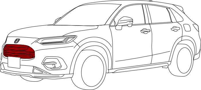 フロントグリル