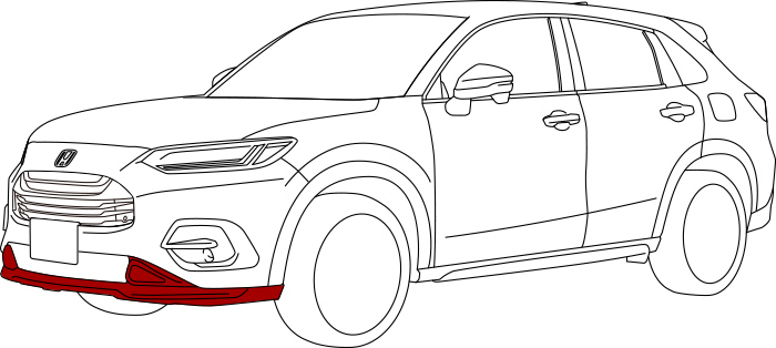 フロントロアースカート