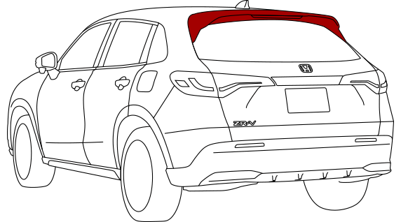 テールゲートスポイラー