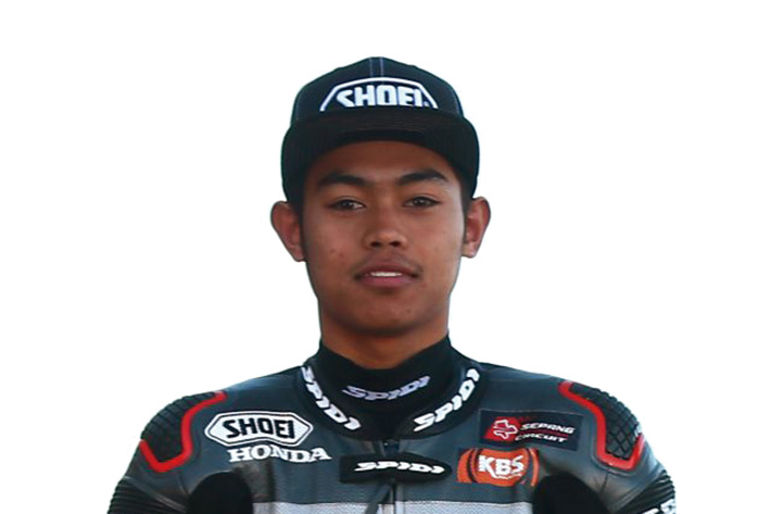 Moto3クラス参戦3年目となるマレーシア人ライダーのアダム・ノロディン。2017年はATC卒業生トップとなるランキング17位を獲得した
