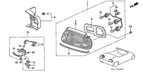 【新品未使用】ビート PP1 ウォーターホース A HONDA ホンダ純正部品