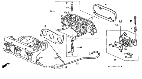 【新品未使用】ビート PP1 ウォーターホース C HONDA ホンダ純正部品