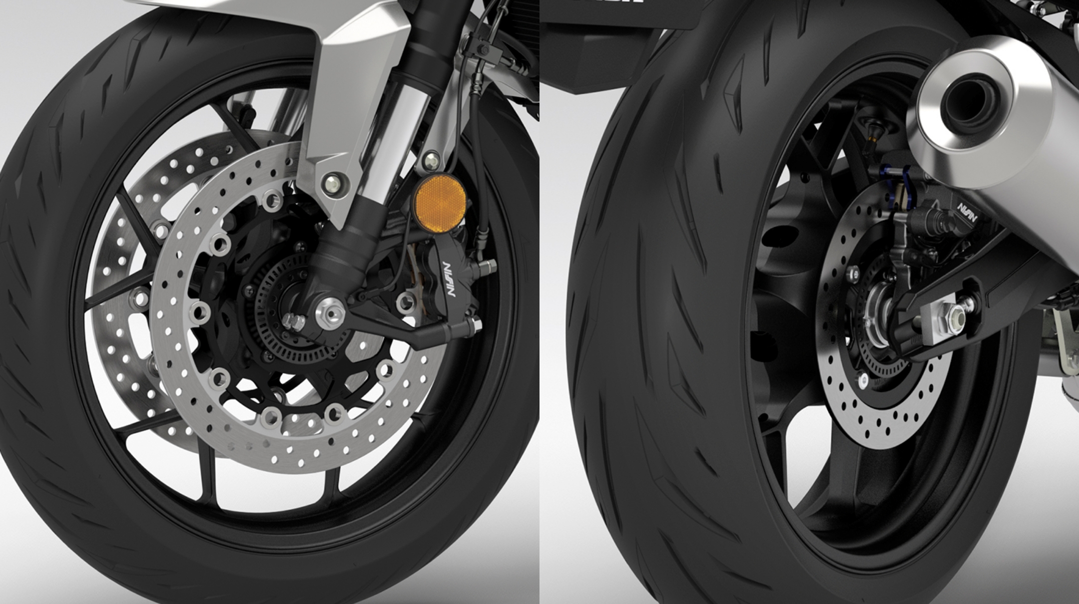 CB1000F フロントブレーキ・リアブレーキ