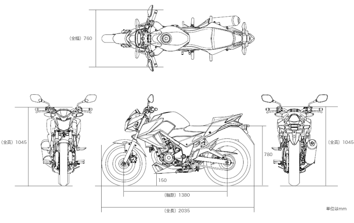 CB250F