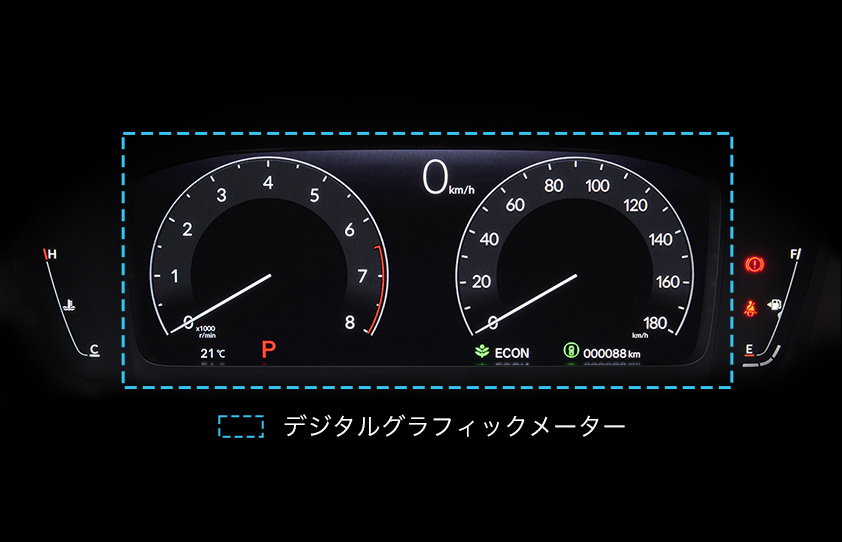 デジタルグラフィックメーターイメージ