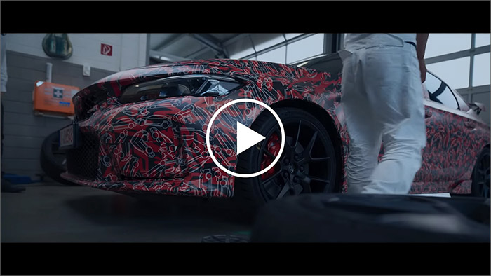 新型CIVIC TYPE R ニュルブルクリンク 走行テスト動画